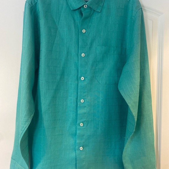 Tommy Bahama Linen Long Sleeve Button Down - Picture 8 of 9